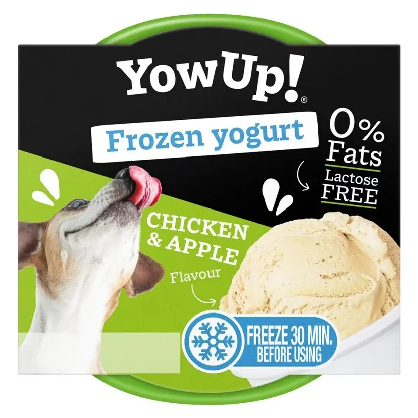 YowUp Ice Cream Yogurt Kylling og eple 110gr - Image 2
