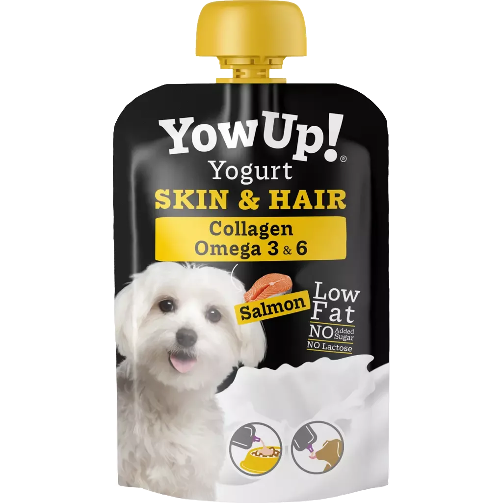 YowUp! Yoghurt Hund Hud & Pels Laks – 115g