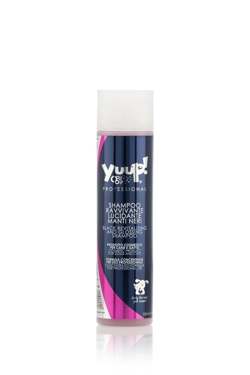 Yuup! PRO Black Revitalizing and Glossing Shampoo 250ml - Image 2