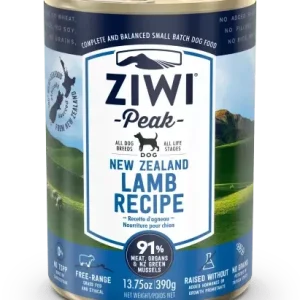 ZIWI PEAK Lam til hund 390gr BOKS (12)