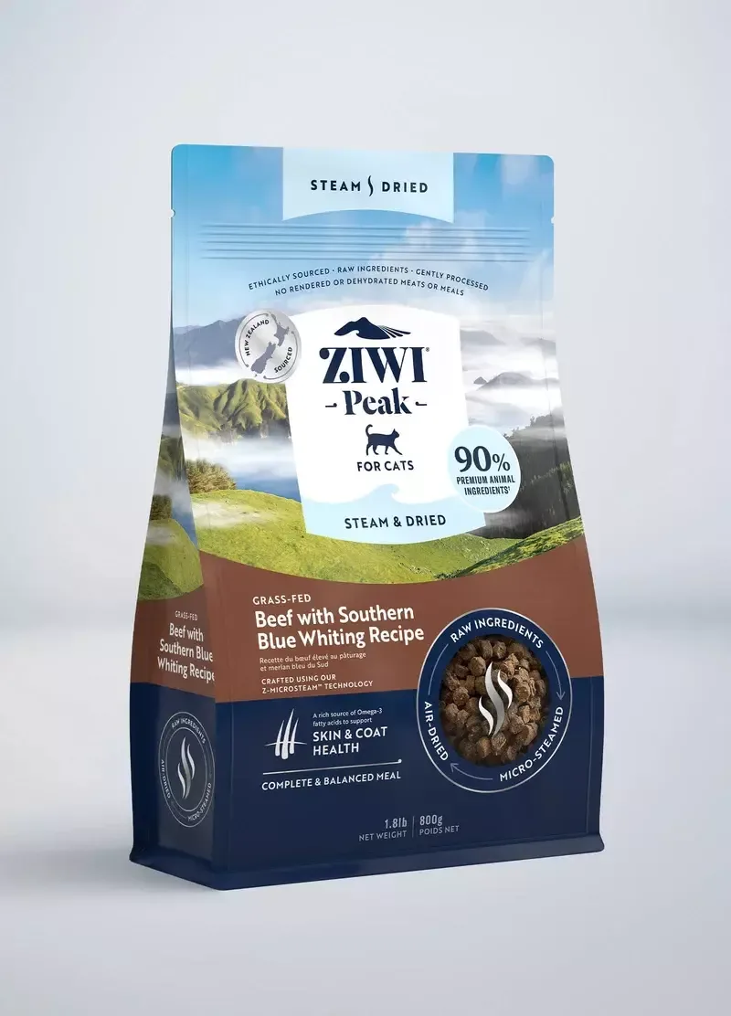 Ziwi Peak Steam & Dried Cat Beef 800gr (5)