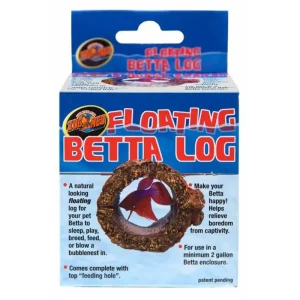 Zoo Med Floating Betta Log – Flytende hvilested og lekeplass for kampfisk