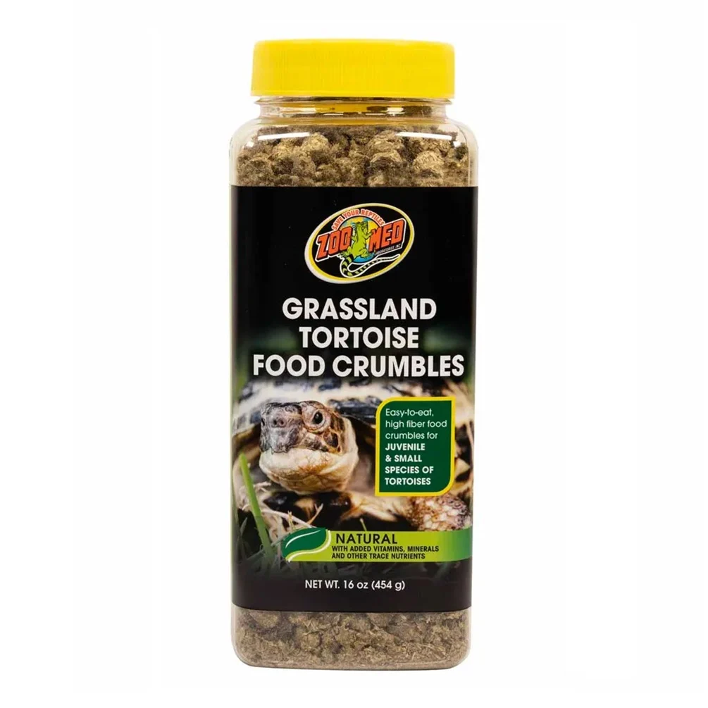 Zoo med natural grassland landskilpadde Crumble 440gram